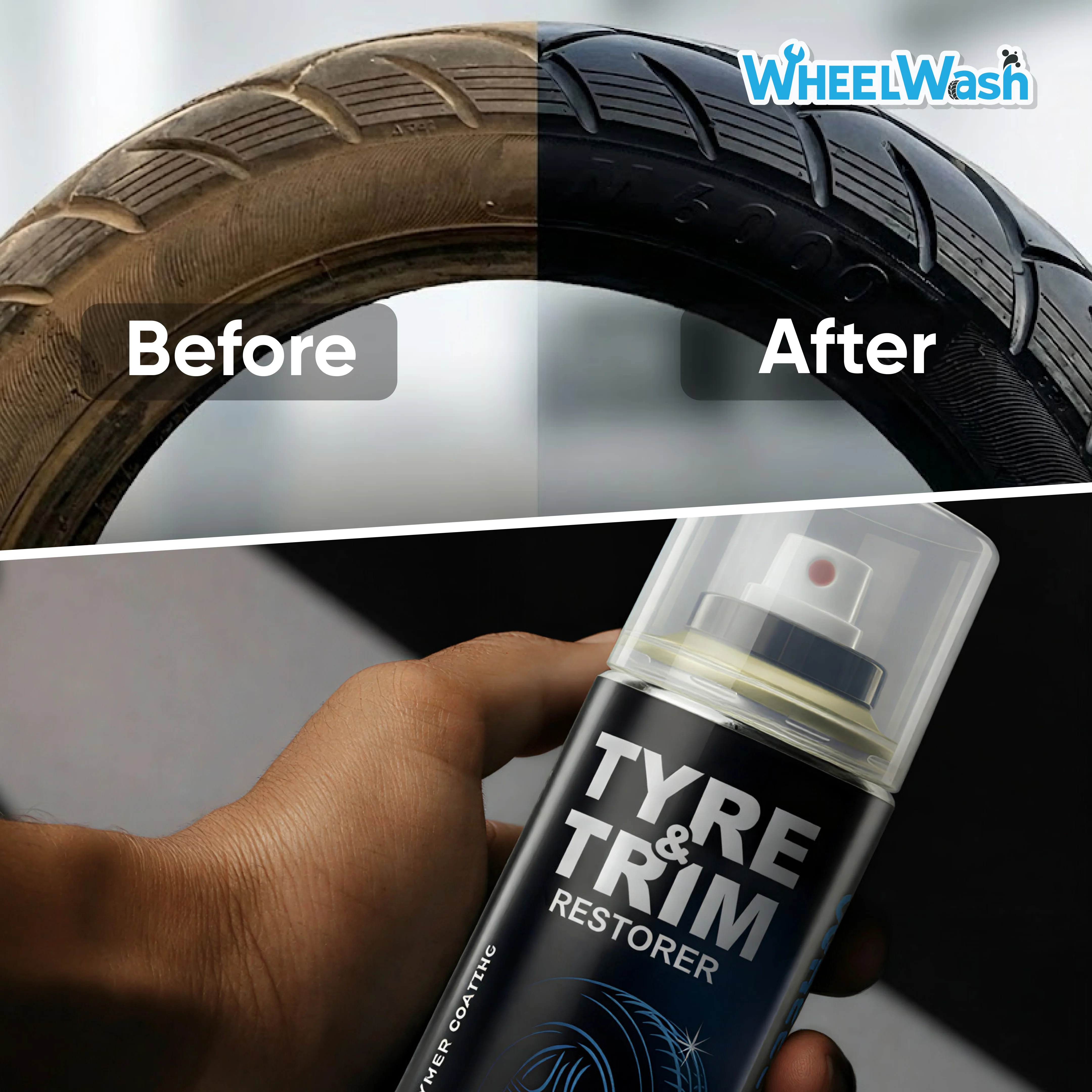Tyre & Trim Restorer Spray Coating - Image 6
