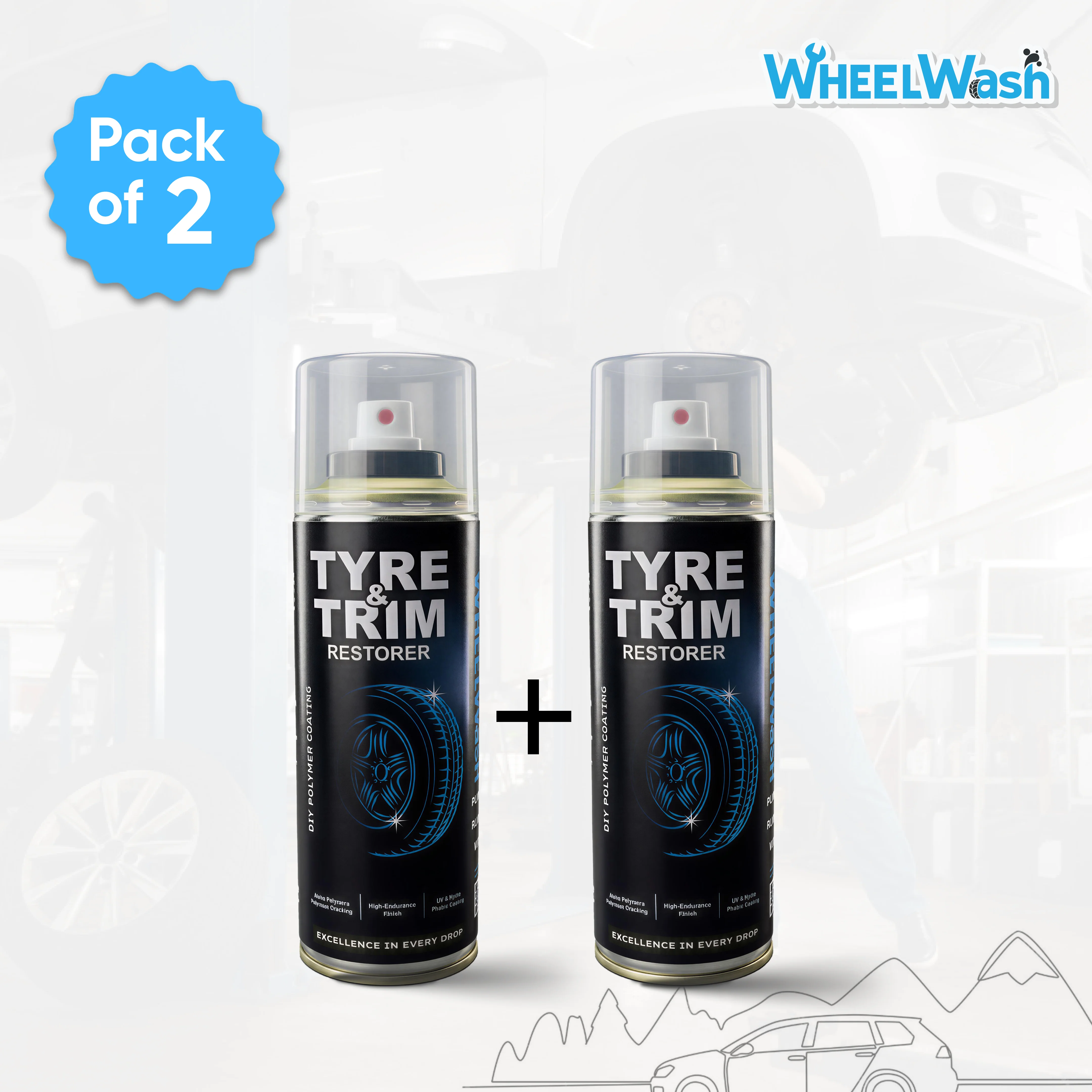 Tyre & Trim Restorer Spray Coating - Image 7