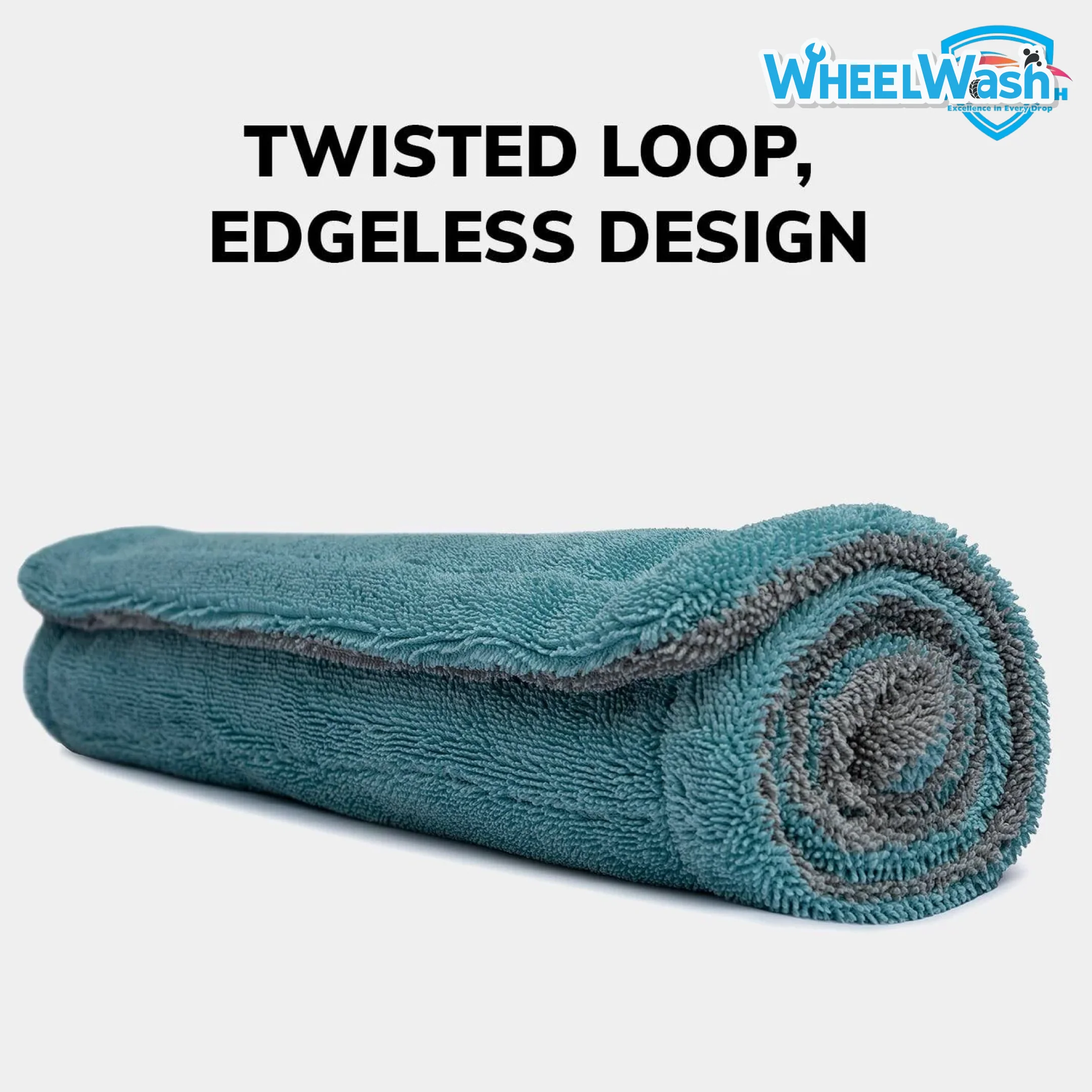 Microfiber Cloth For Car - Puremagic 1100 Gsm Twisted Loop Super Absorbent Towel - Image 3
