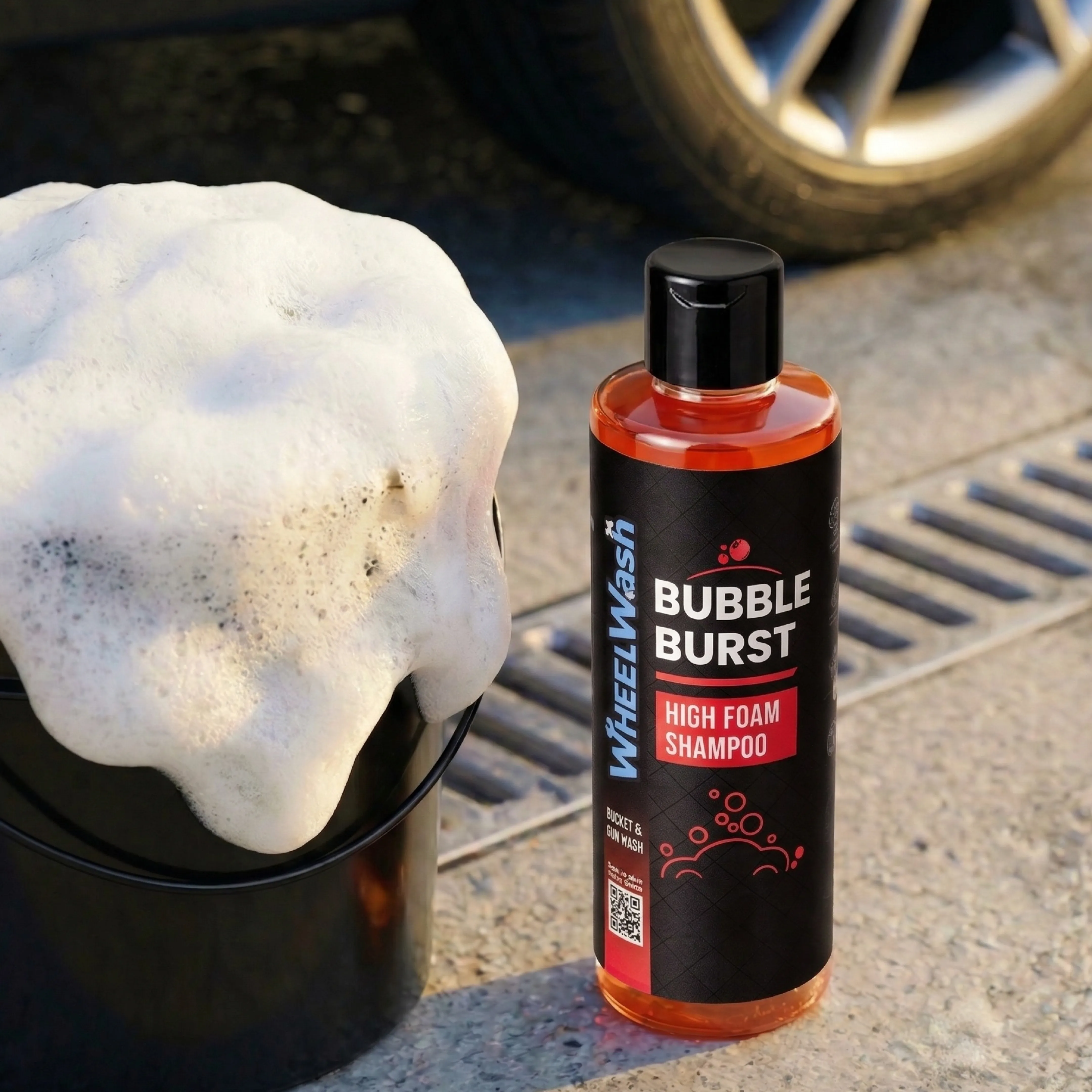 Bubble Burst Snow Foam Shampoo + Dash & Shine All In One Polish Combo - Image 3