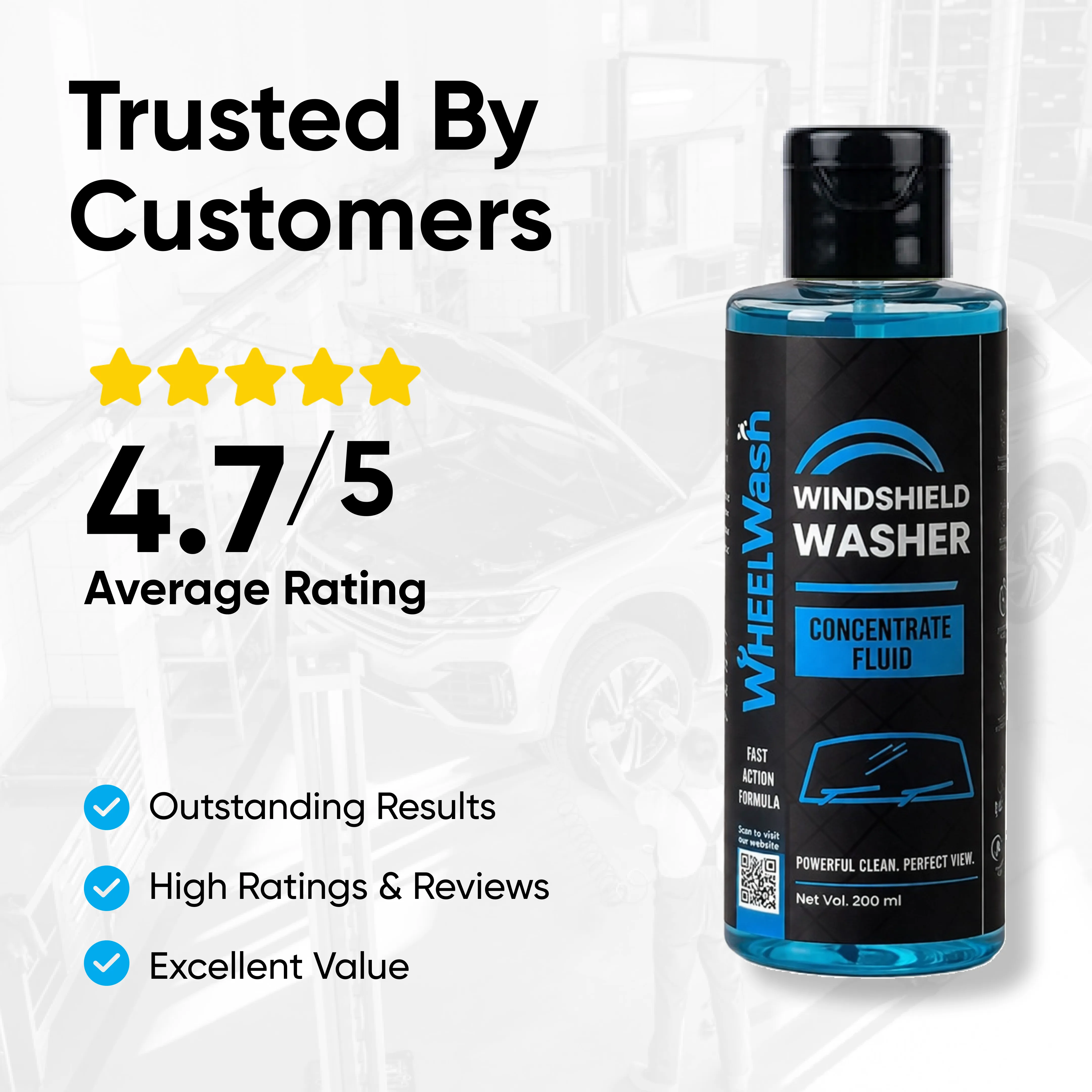 Windshield Washer Concentrate Fluid For Car - Image 9